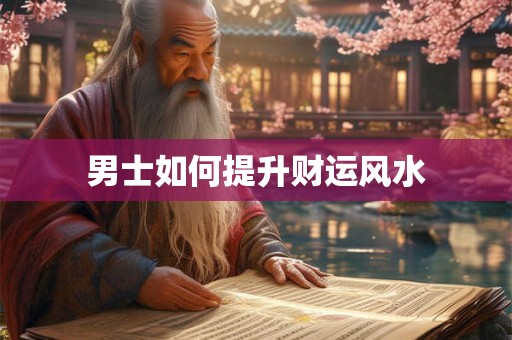 男士如何提升财运风水