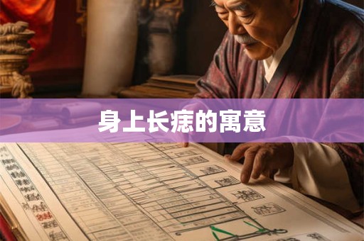 身上长痣的寓意