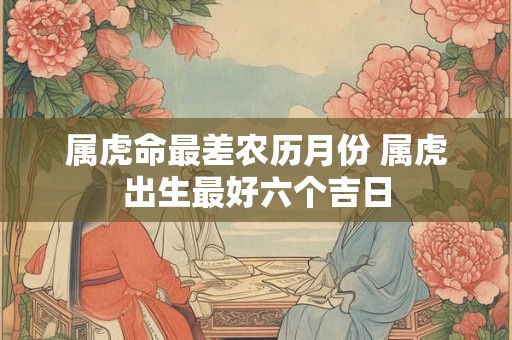 属虎命最差农历月份 属虎出生最好六个吉日