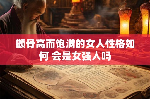 颧骨高而饱满的女人性格如何 会是女强人吗