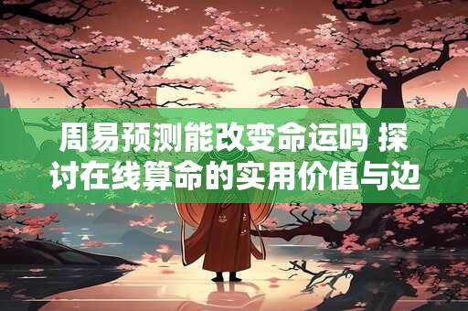 周易预测能改变命运吗 探讨在线算命的实用价值与边界