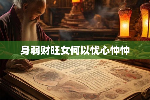 身弱财旺女何以忧心忡忡