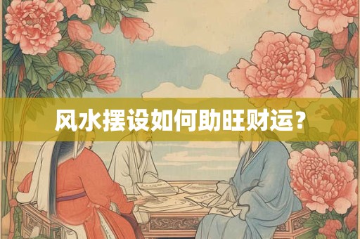 风水摆设如何助旺财运？