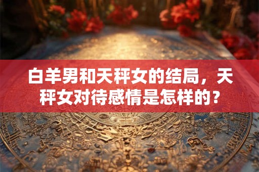 白羊男和天秤女的结局，天秤女对待感情是怎样的？
