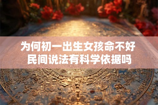 为何初一出生女孩命不好 民间说法有科学依据吗