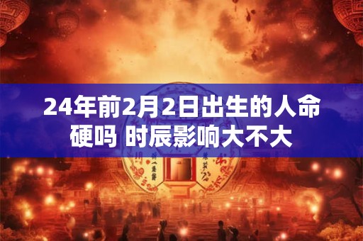 24年前2月2日出生的人命硬吗 时辰影响大不大