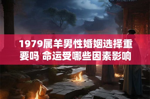 1979属羊男性婚姻选择重要吗 命运受哪些因素影响