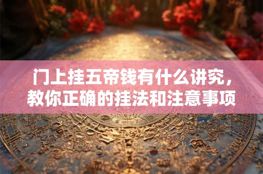 门上挂五帝钱有什么讲究，教你正确的挂法和注意事项