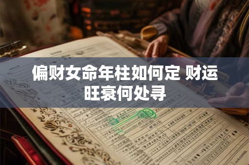 偏财女命年柱如何定 财运旺衰何处寻