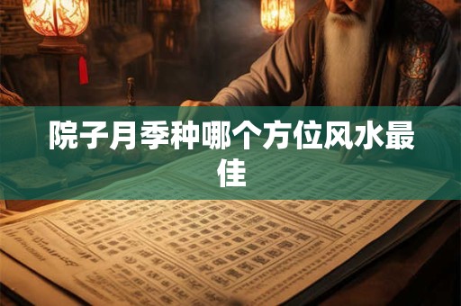 院子月季种哪个方位风水最佳