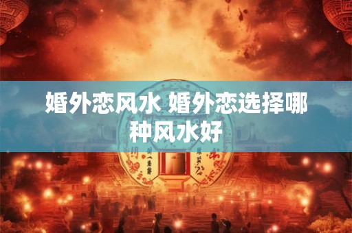 婚外恋风水 婚外恋选择哪种风水好