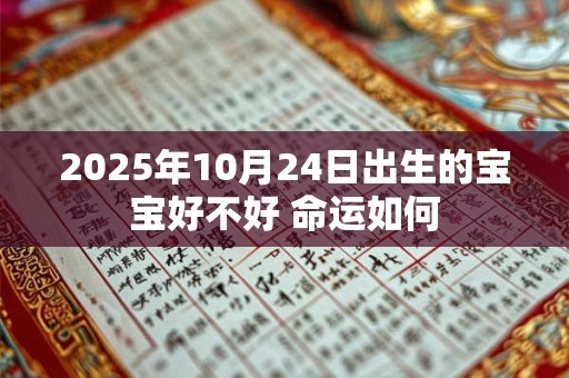 2025年10月24日出生的宝宝好不好 命运如何 2025年10月24日出生的宝宝好不好 命运如何
