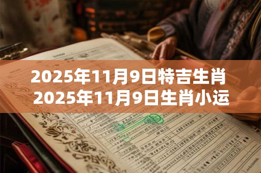 2025年11月9日特吉生肖 2025年11月9日生肖小运播报