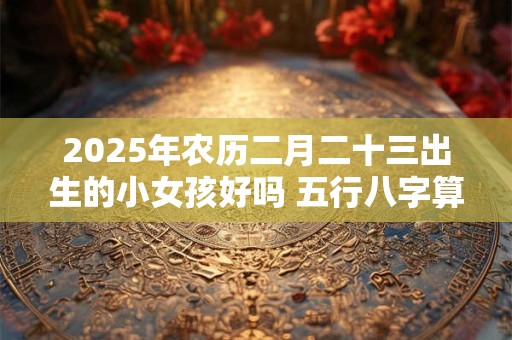 2025年农历二月二十三出生的小女孩好吗 五行八字算命