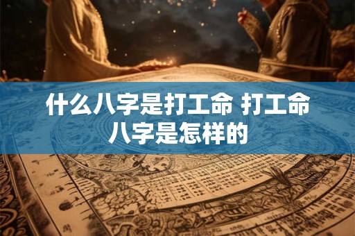 什么八字是打工命 打工命八字是怎样的