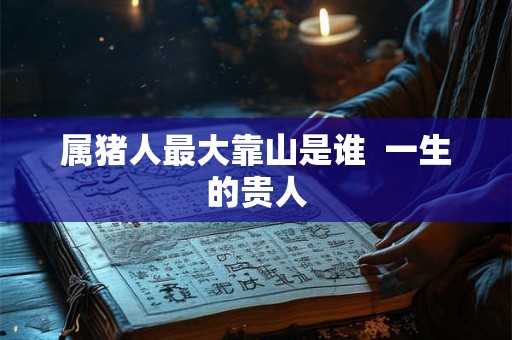 属猪人最大靠山是谁  一生的贵人
