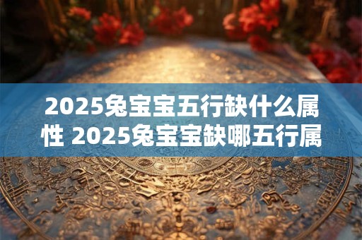 2025兔宝宝五行缺什么属性 2025兔宝宝缺哪五行属性