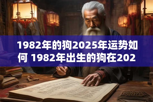1982年的狗2025年运势如何 1982年出生的狗在2025年的运势如何