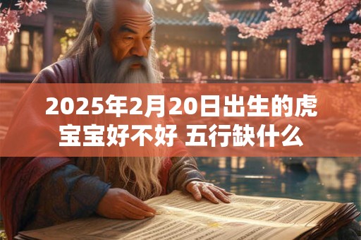2025年2月20日出生的虎宝宝好不好 五行缺什么