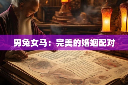 男兔女马：完美的婚姻配对