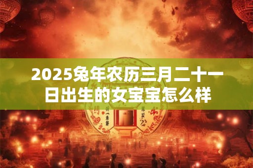 2025兔年农历三月二十一日出生的女宝宝怎么样