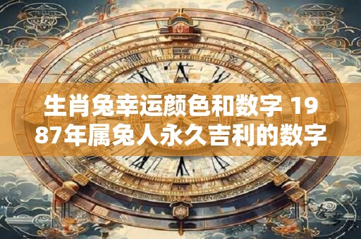 生肖兔幸运颜色和数字 1987年属兔人永久吉利的数字