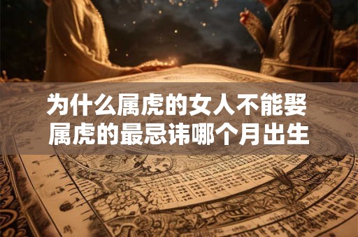 为什么属虎的女人不能娶 属虎的最忌讳哪个月出生