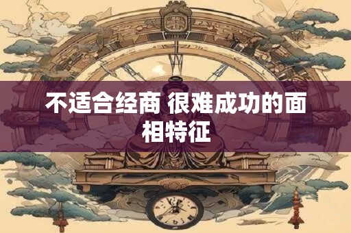 不适合经商 很难成功的面相特征