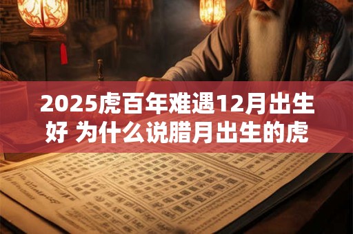 2025虎百年难遇12月出生好 为什么说腊月出生的虎命最好