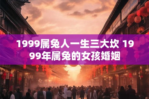 1999属兔人一生三大坎 1999年属兔的女孩婚姻