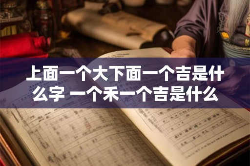 上面一个大下面一个吉是什么字 一个禾一个吉是什么字