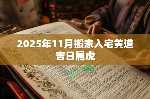 2025年11月搬家入宅黄道吉日属虎