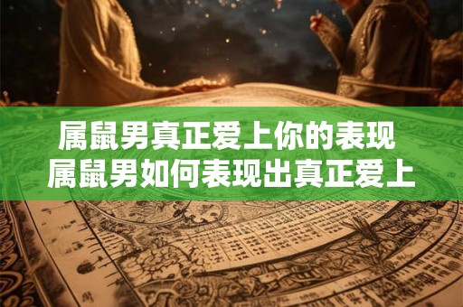 属鼠男真正爱上你的表现 属鼠男如何表现出真正爱上了你 属鼠男真正爱上你的表现 属鼠男如何表现出真正爱上了你