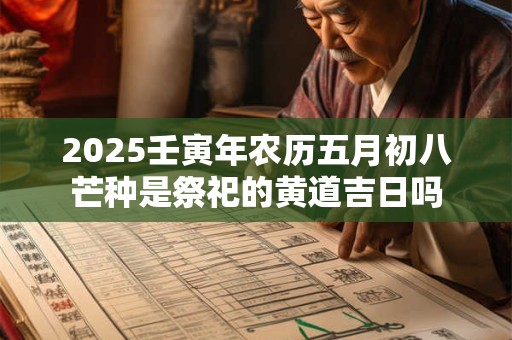 2025壬寅年农历五月初八芒种是祭祀的黄道吉日吗