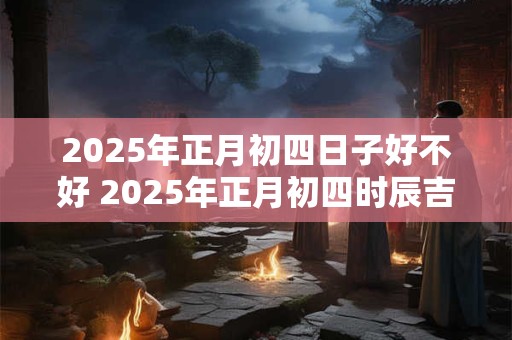 2025年正月初四日子好不好 2025年正月初四时辰吉凶一览表
