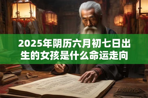 2025年阴历六月初七日出生的女孩是什么命运走向