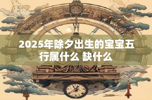 2026年除夕出生的宝宝五行属什么 缺什么 2026年除夕出生的宝宝五行属什么 缺什么