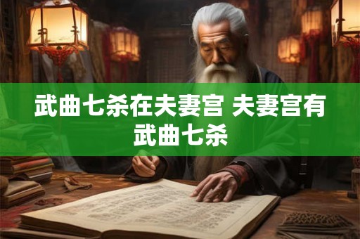 武曲七杀在夫妻宫 夫妻宫有武曲七杀