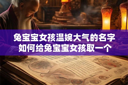 兔宝宝女孩温婉大气的名字 如何给兔宝宝女孩取一个温婉大气的名字