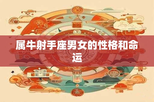 属牛射手座男女的性格和命运