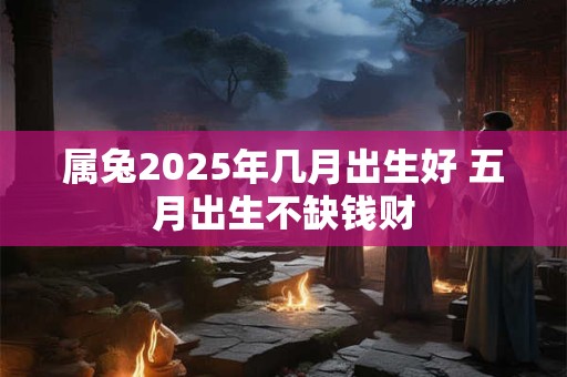 属兔2026年几月出生好 五月出生不缺钱财 属兔2026年几月出生好 五月出生不缺钱财