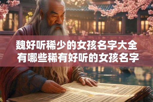 魏好听稀少的女孩名字大全 有哪些稀有好听的女孩名字属于魏氏家族