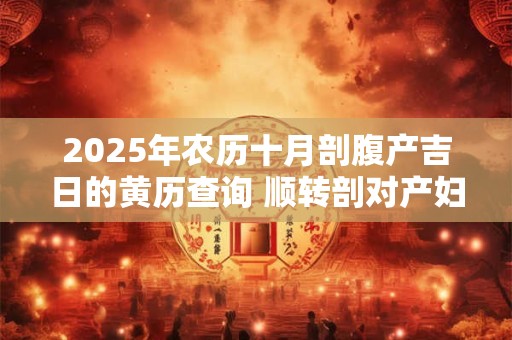 2025年农历十月剖腹产吉日的黄历查询 顺转剖对产妇的伤害