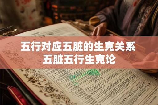 五行对应五脏的生克关系 五脏五行生克论