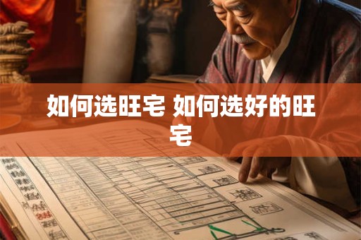 如何选旺宅 如何选好的旺宅