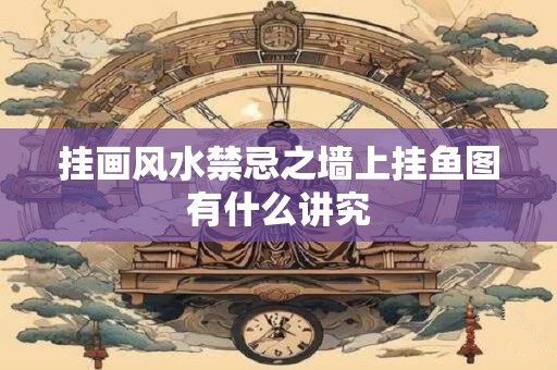 挂画风水禁忌之墙上挂鱼图有什么讲究