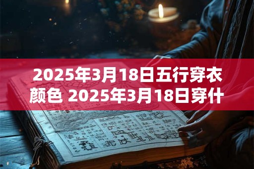 2025年3月18日五行穿衣颜色 2025年3月18日穿什么颜色五行