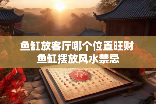 鱼缸放客厅哪个位置旺财 鱼缸摆放风水禁忌