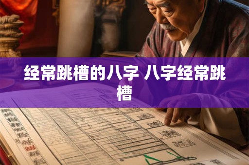 经常跳槽的八字 八字经常跳槽