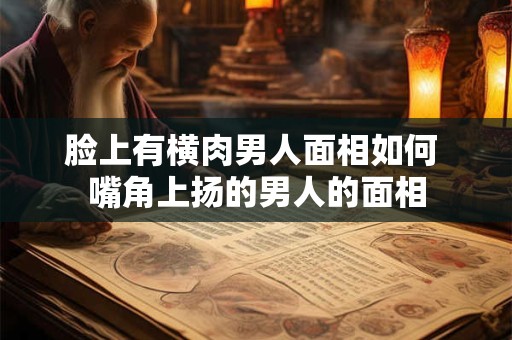 脸上有横肉男人面相如何 嘴角上扬的男人的面相